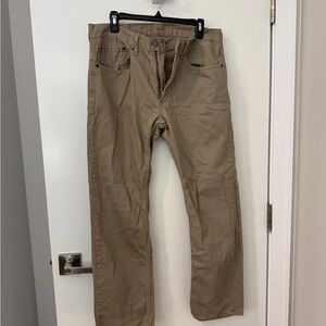 Levi's 559 Tan Relaxed Jeans